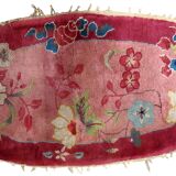 Tapis ancien chinois art deco 61 x 125cm 1920s