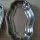 Set of 3 dishes and 1 stainless steel pitcher