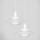 Paire de 2 lampes vintage danoises des années 1980.