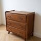 Scandinavian commode from the 1960s in wood.