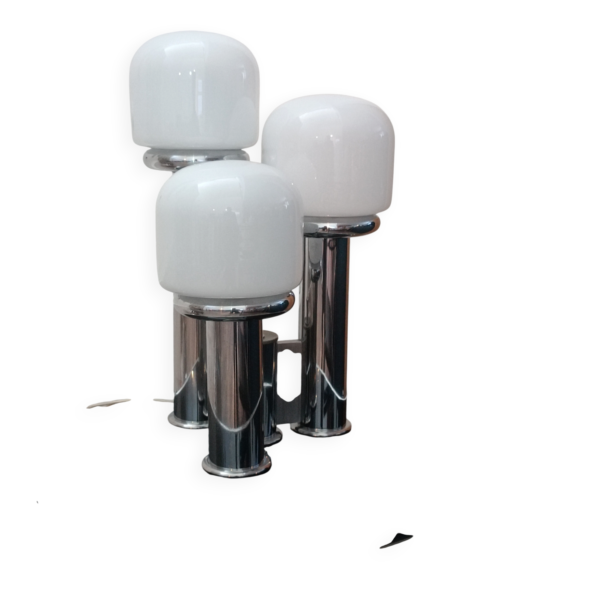 Lampe 3 tours verre de Murano 1970s