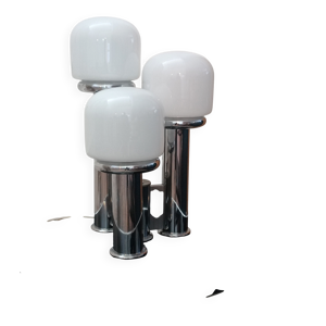 Lampe 3 tours verre de - murano