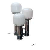 Lampe 3 tours verre de Murano 1970s