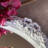 Miroir romantique blanc