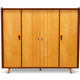 Vintage 50s/60s wardrobe with shelves and hanging section
