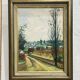 Oil on canvas by Maurice Bernard (1927-2005) Kerpalud