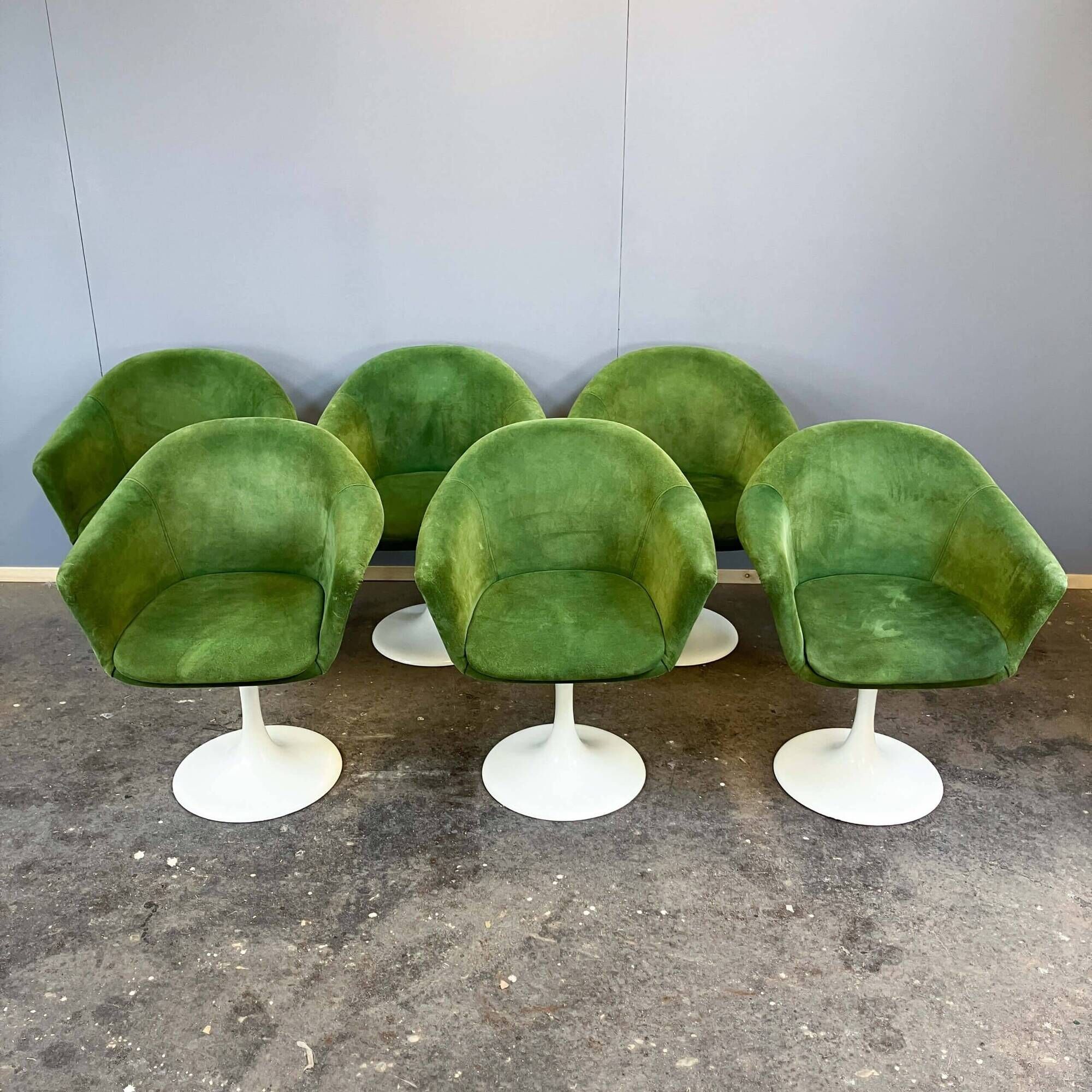Space-age design icons: ‘Set-Line’ dining set by K. Schäfer for Lübke, 1960s
