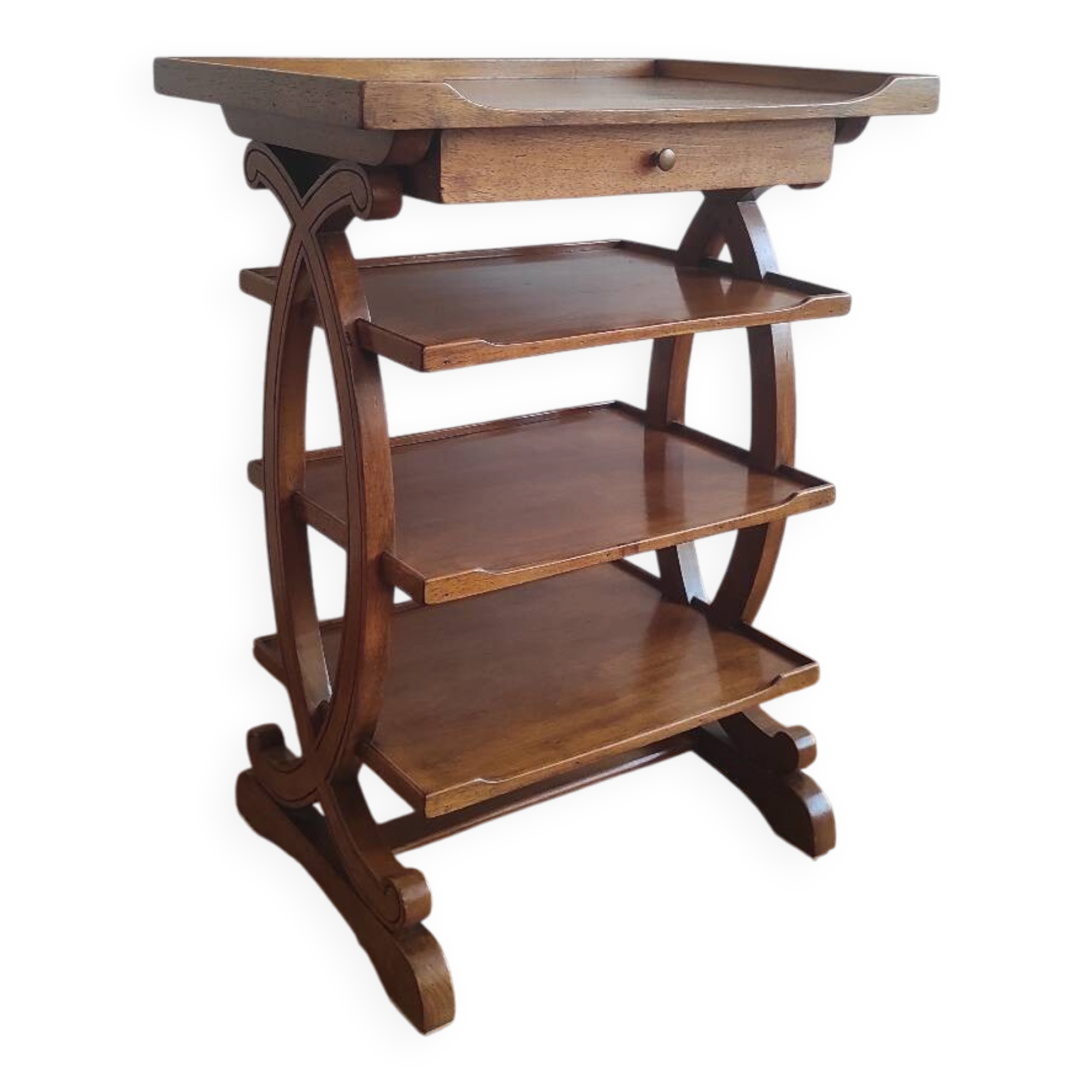 Charles X style dessert - Mid 20th century - Workshop marking