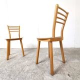 Chaises de salle à manger vintage scandinaves, 1970