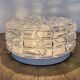 Vintage Glass Wall or Ceiling Light, 1970s