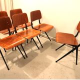 Industrial dining chairs by Marko, model Compass Leg