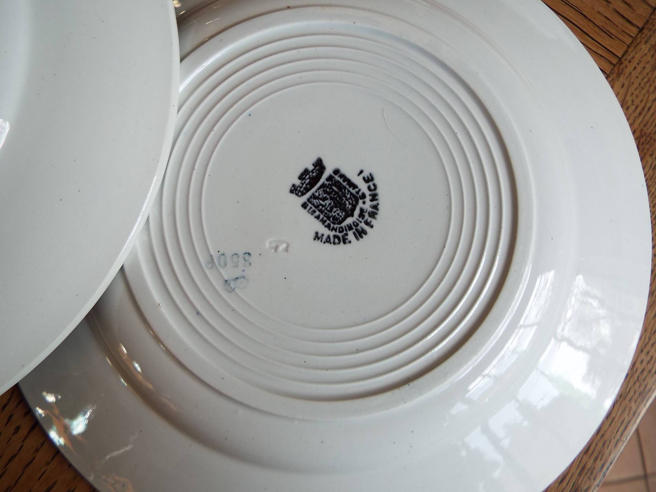 10 Saint Amand flat plates