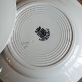 10 assiettes plates Saint Amand