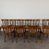 Baumann bistro chairs, set of 10