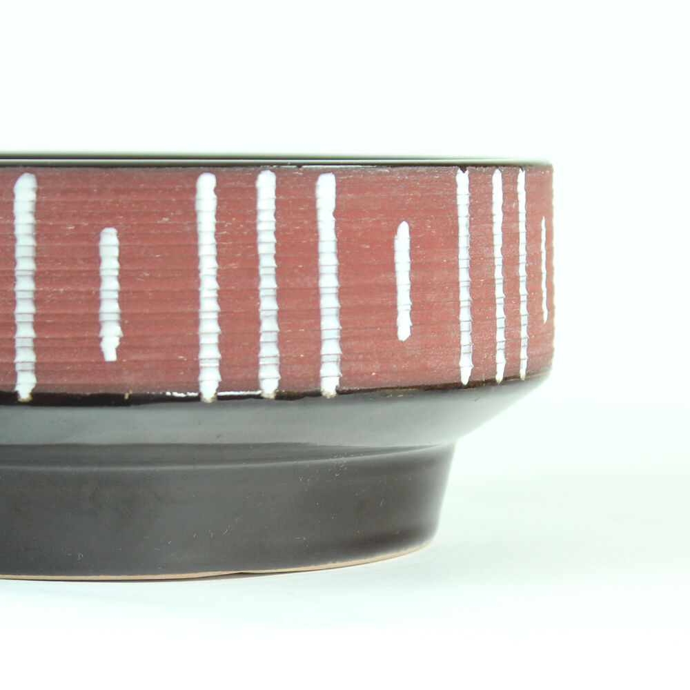 Vase en céramique et bol by Keralit, Tchécoslovaquie des années 1960