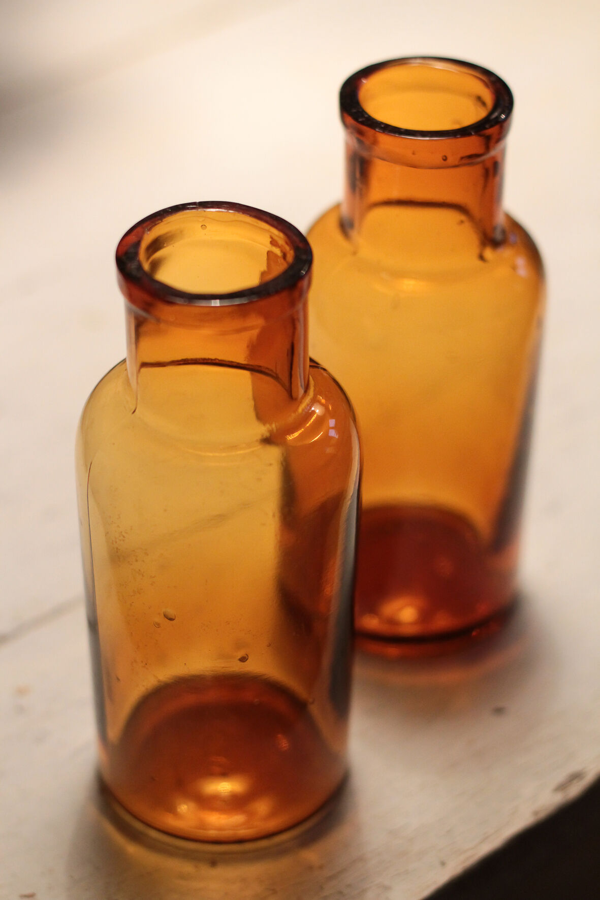 Former pharmacy bottle