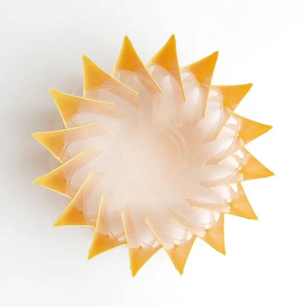 Suspension Facette, design de Gunner Jensen, Suède années 1970