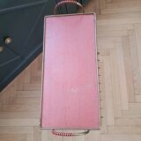 Vintage brass wire side table-magazine rack