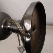 Table Lamp H: 73 cm - Vintage Pewter Lamp Base