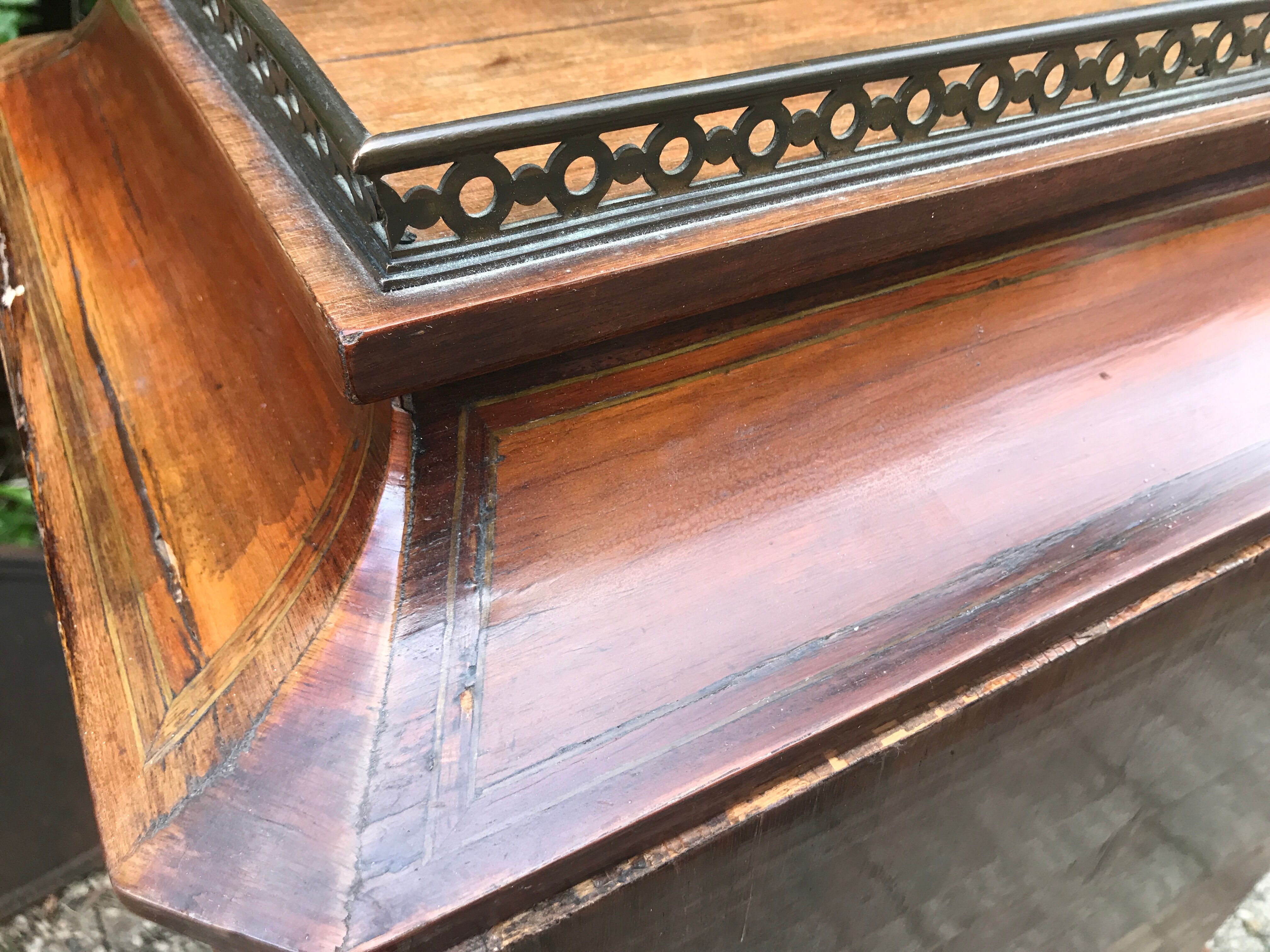 Furniture style Louis XV marquetry