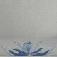 Art Deco French Blue Floral Decor Plate by Allan Eberling, Bo Fajans