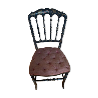 Chaise Napoleon lll d’époque