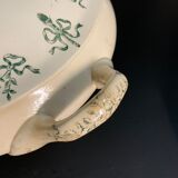 Longchamp faience soup, Sapho collection, Terre de fer