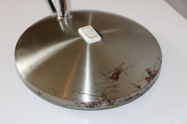 Table lamp XXL chrome steel 640mm