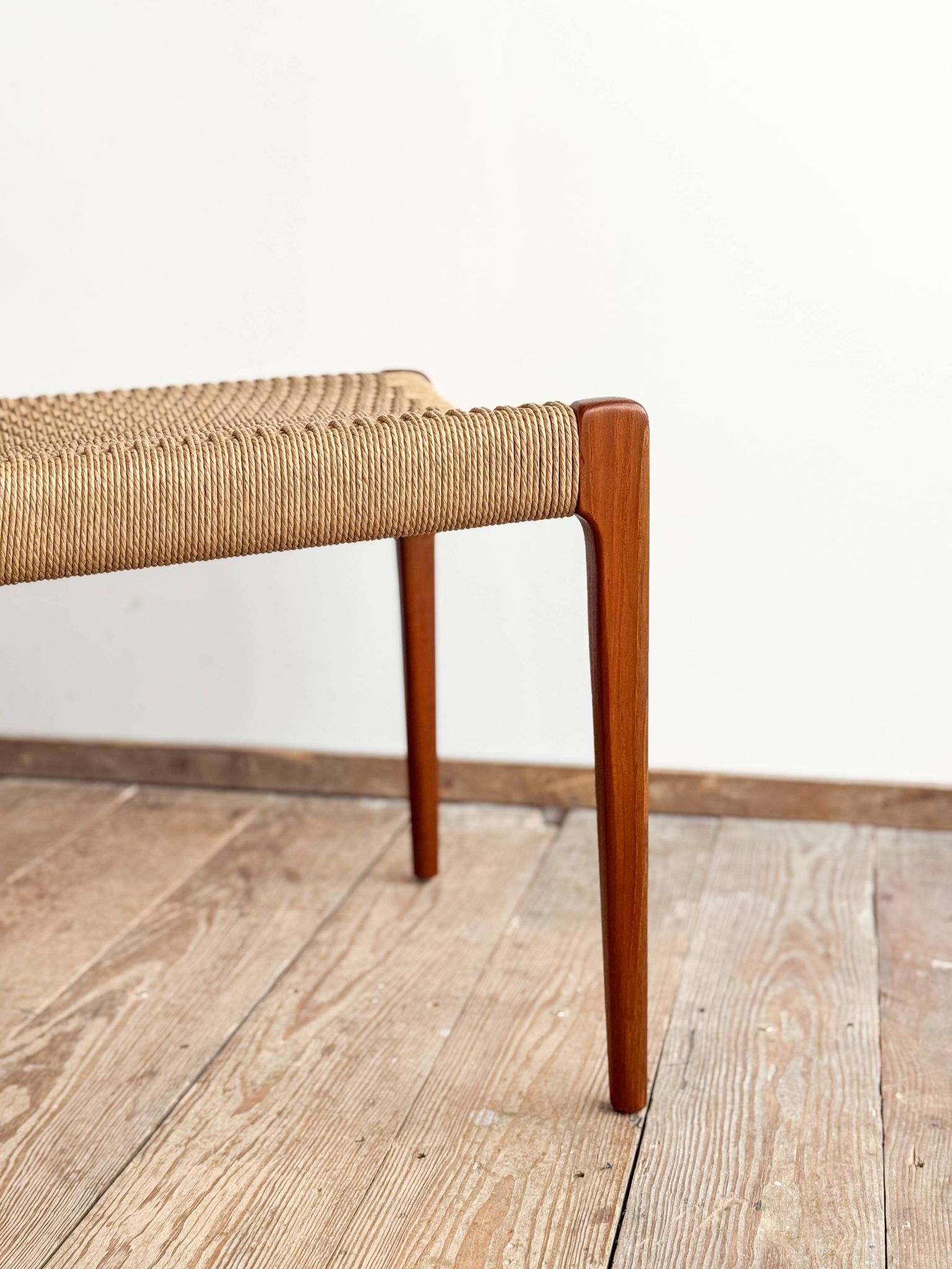 Set of 4 chairs 71 in teak by Niels O. Møller, JL Moller, Mid Century