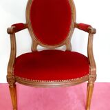 Louis XV medallion chair