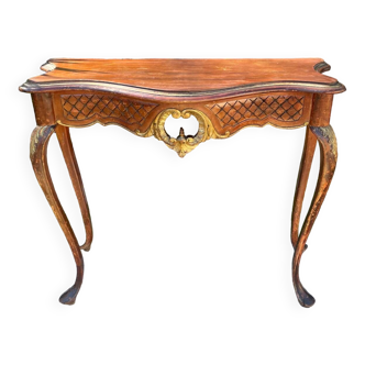 19th century mahogany console