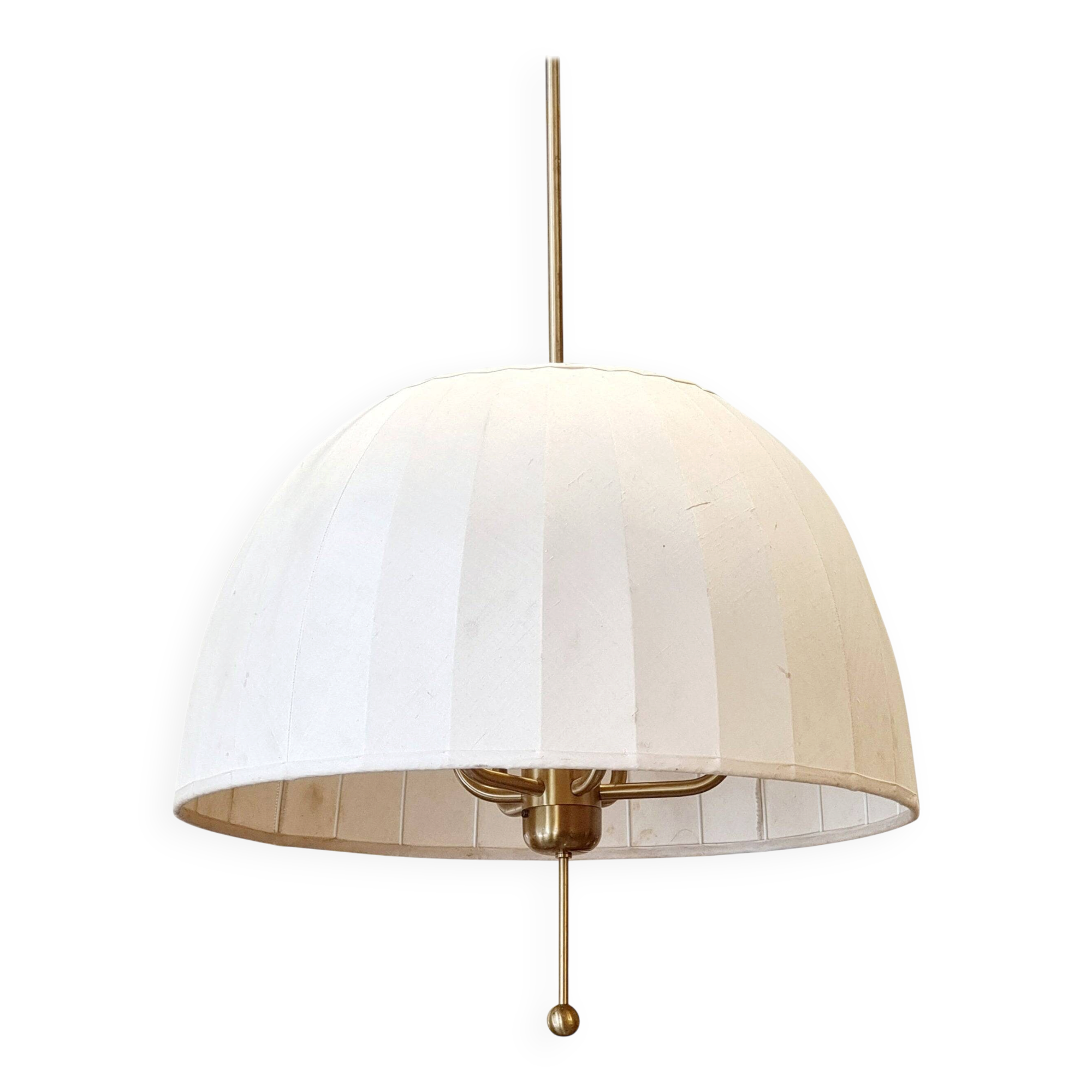 Hans-Agne Jakobsson, Brass pendant model T549/6 Carolin, Scandinavian Modern