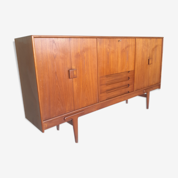 Buffet danois, design Ejvind a. Johansson pour Ivan Gern mobelfabrik