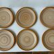 6 vintage dessert plates Selency x Monoprix Croisé Laroche