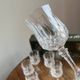 Cristal d’Arques Longchamp – Set of 6 stemmed glasses n 3 – Vintage 24% PbO