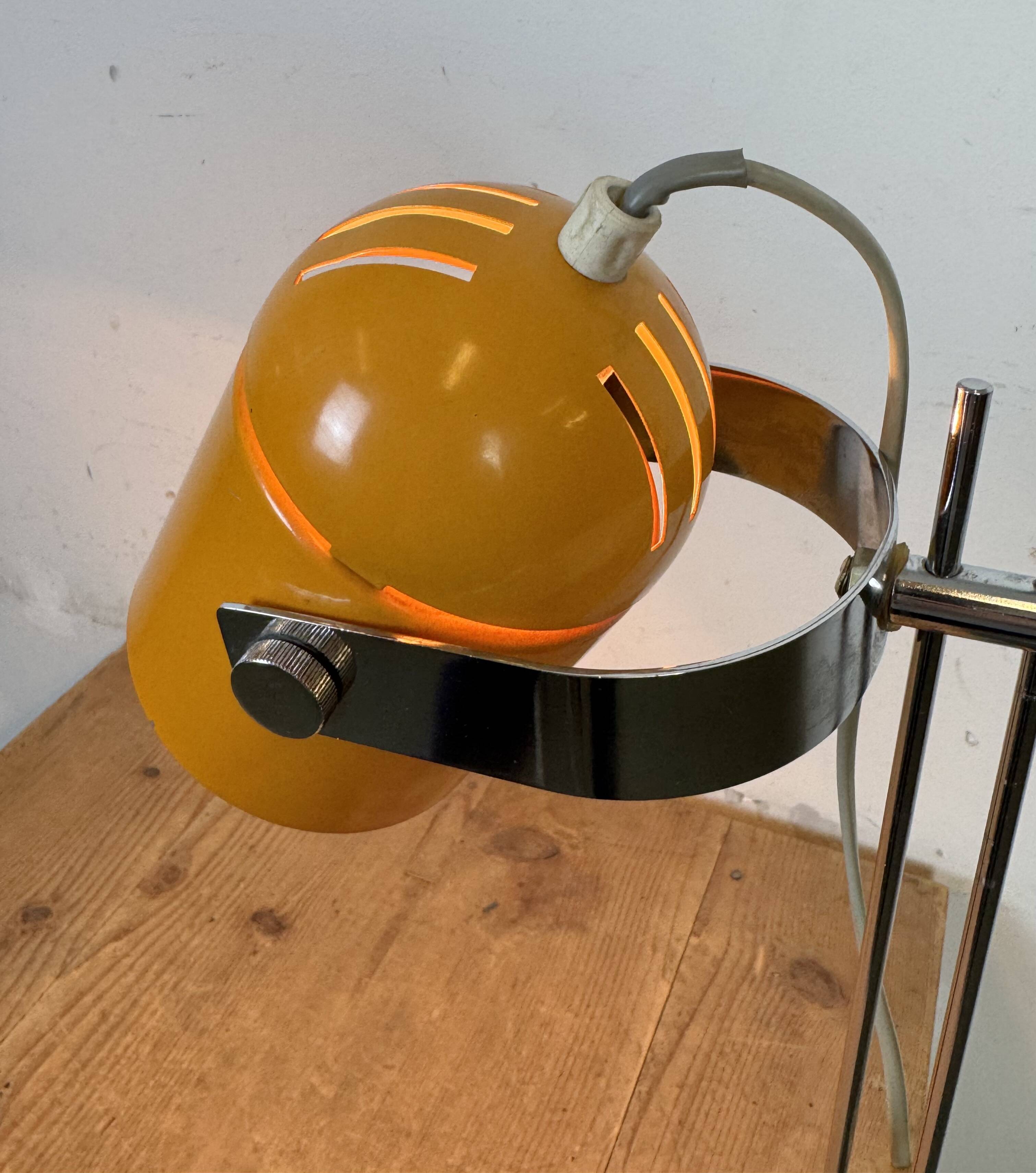 Orange Combi Lux Table Lamp by Stanislav Indra for Lidokov, 1970s