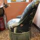 Fauteuil crapaud vintage