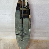 Orange lipstick mirror