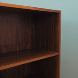 Bibliothèque en palissandre, design danois, années 1970, production: Danemark