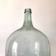 Old demijohn 25L, transparent glass carboy