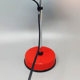 1970s red table lamp by Veneta Lumi