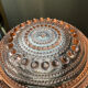 Vintage ashtray in pink glass 70s