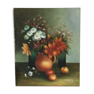 Peinture huile sur toile