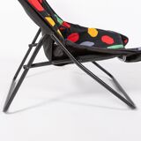 Foldable Pop Art lounge chairs, 1990’s