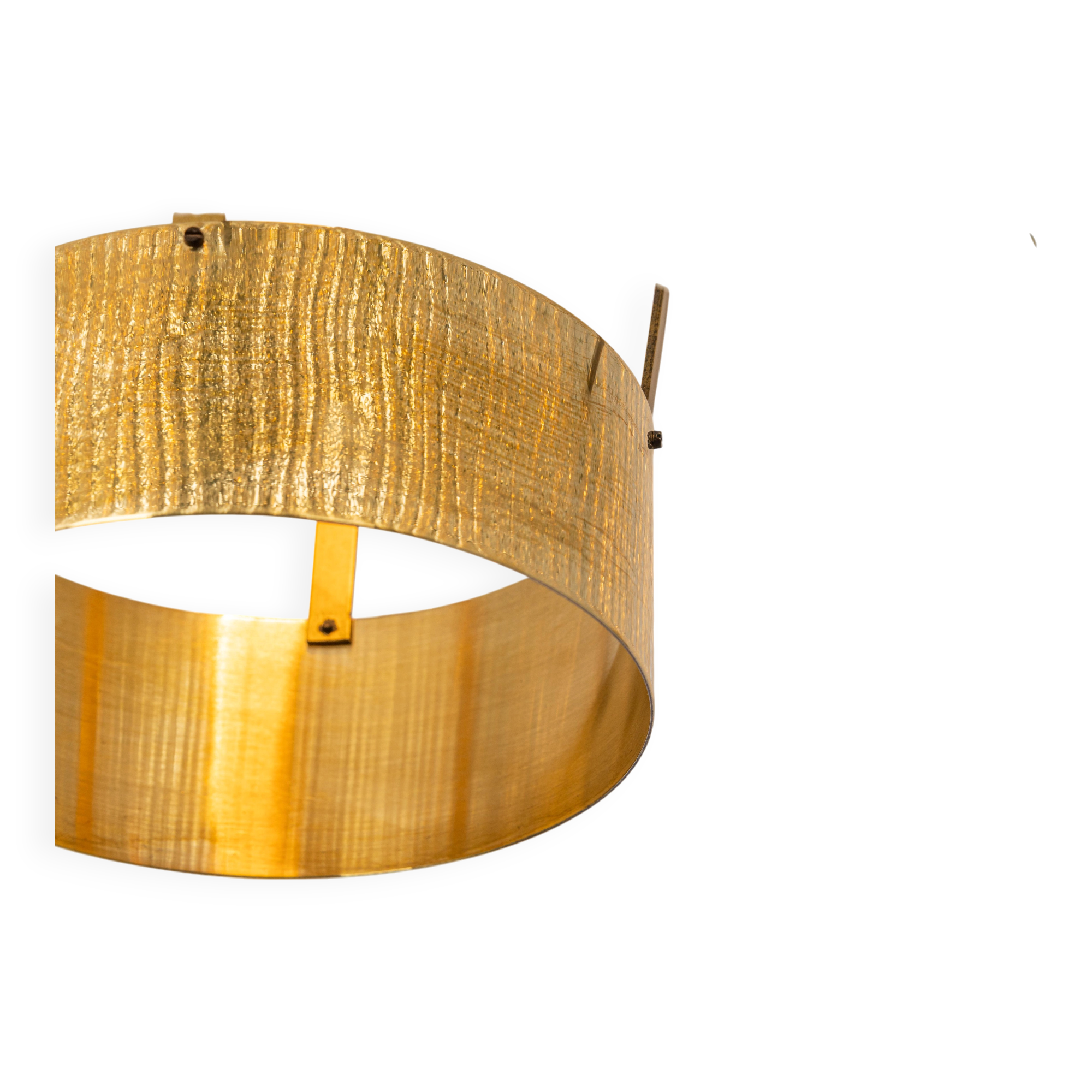 Large Murano hanging lamp by Hillebrand, 1970s