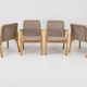 Model 45 Lounge Chairs by Alvar Aalto for Artek, 1970s, Set of 4