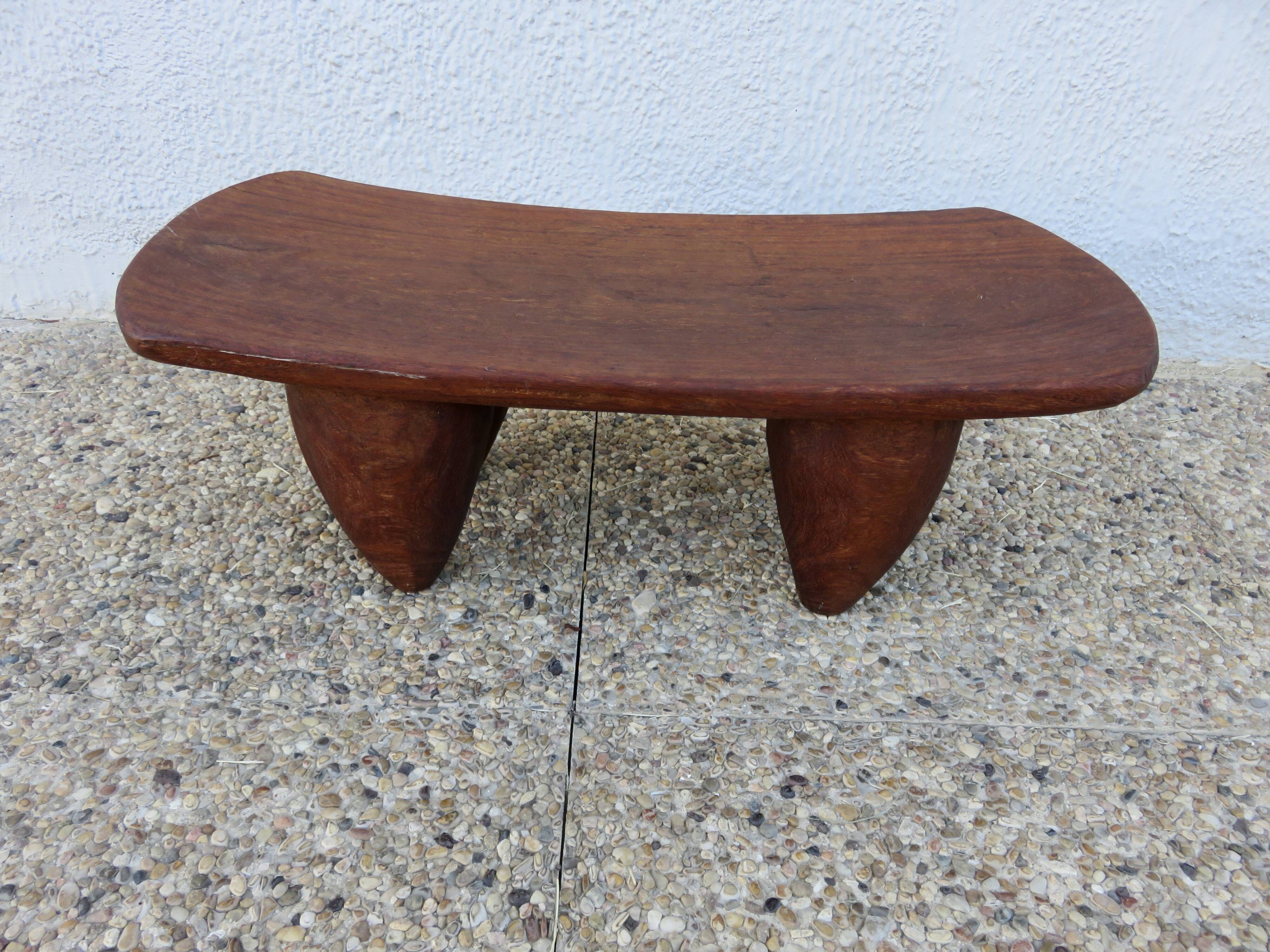 Grand tabouret Senoufo, Burkina Faso, années 60