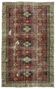 One-of-a-kind turkish handwoven vintage rug - rustic vintage charm 276x 174 cm
