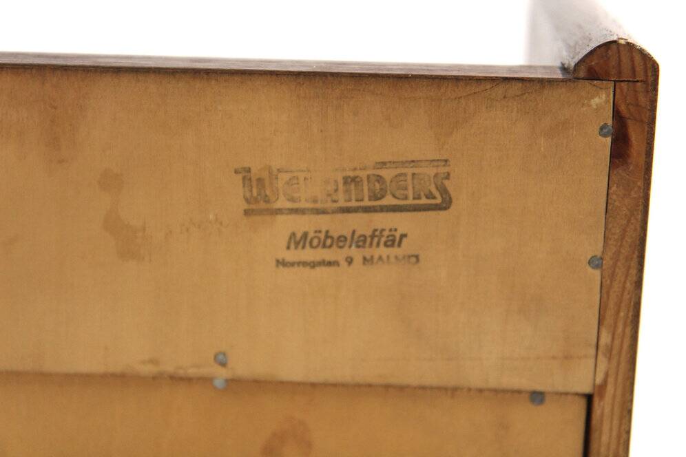 Scandinavian teak secretary desk, Sweden, 1960