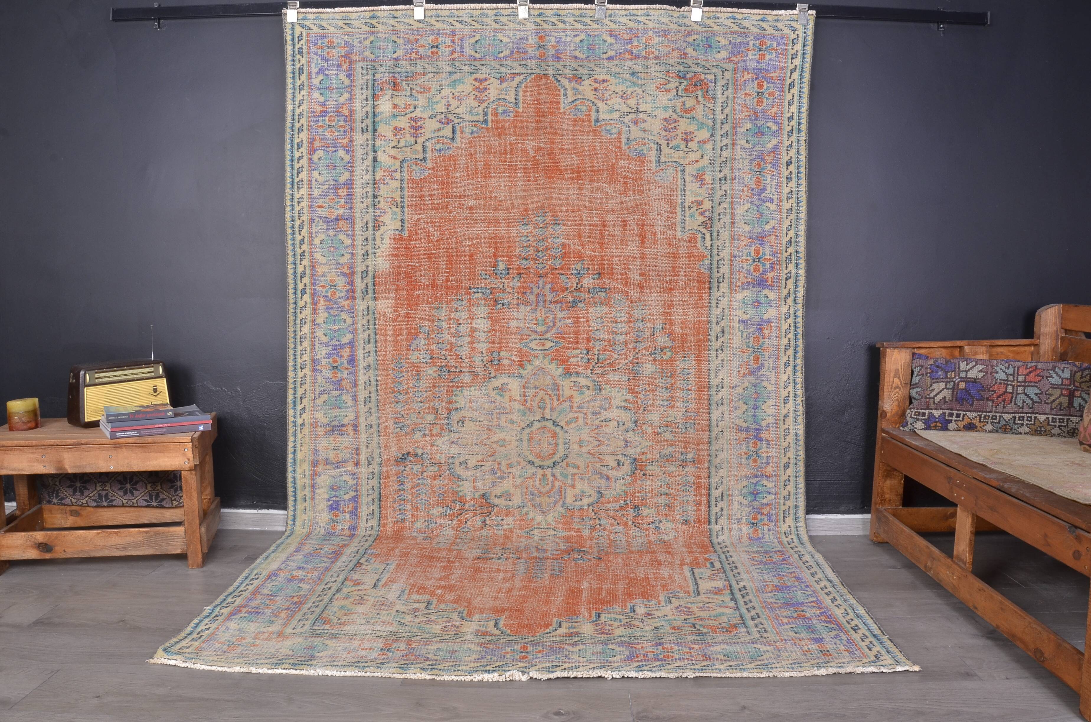 Vintage Anatolian Wool Rug sku 2302